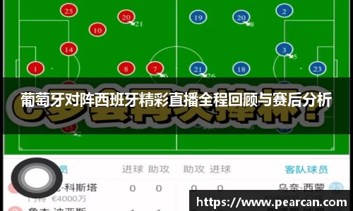 葡萄牙对阵西班牙精彩直播全程回顾与赛后分析