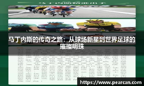 马丁内斯的传奇之路：从球场新星到世界足球的璀璨明珠